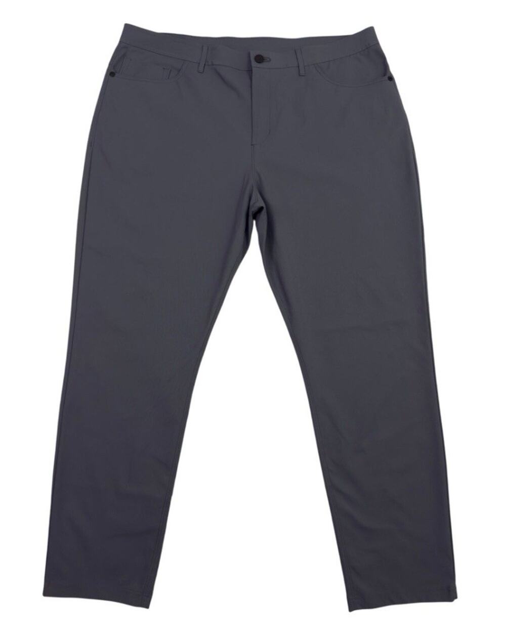 Public Rec Pants Mens Size 40x32 Gray Straight Fit Performance Stretch Golf